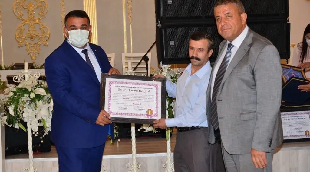 Our Chairman of the Board Mustafa Yılmaz attended the Tradesmen Night.