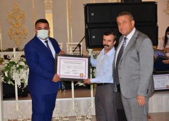 Our Chairman of the Board Mustafa Yılmaz attended the Tradesmen Night.