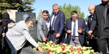 OUR PRESIDENT ATTENDED THE GRAVE VISIT PROGRAM TO REMEMBER NESET ERTAŞ