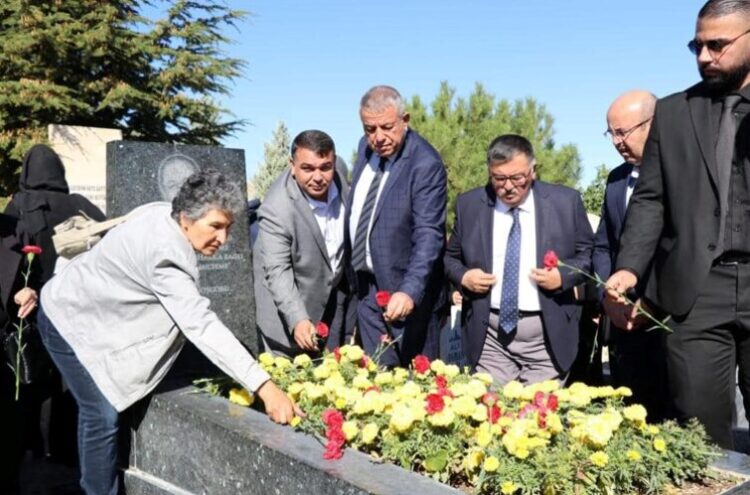 OUR PRESIDENT ATTENDED THE GRAVE VISIT PROGRAM TO REMEMBER NESET ERTAŞ