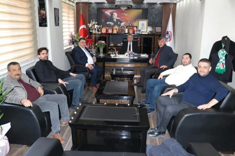 VISIT TO UNION OF CHAMBER OF MERCHANTS and CRAFTSMEN OF KIRŞEHİR