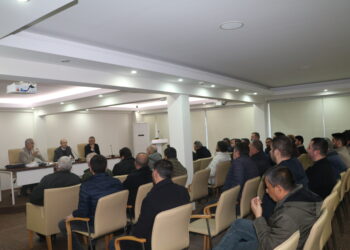 IN OUR CHAMBER MEETING ON THE CONSTRUCTION SECTOR WAS HELD